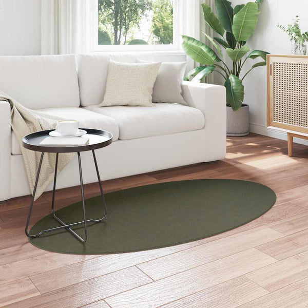 Matto HUARTE Metsänvihreä 80 x 150 cm 100% polyesteri