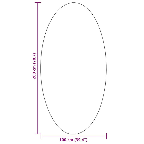 Matto HUARTE Metsänvihreä 100 x 200 cm 100% polyesteri