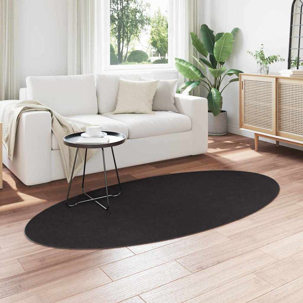 Matto HUARTE Musta 100 x 200 cm 100% polyesteri