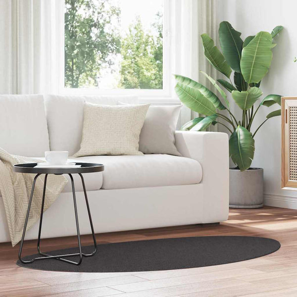 Matto HUARTE Antrasiitti 80 x 150 cm Polyesteri