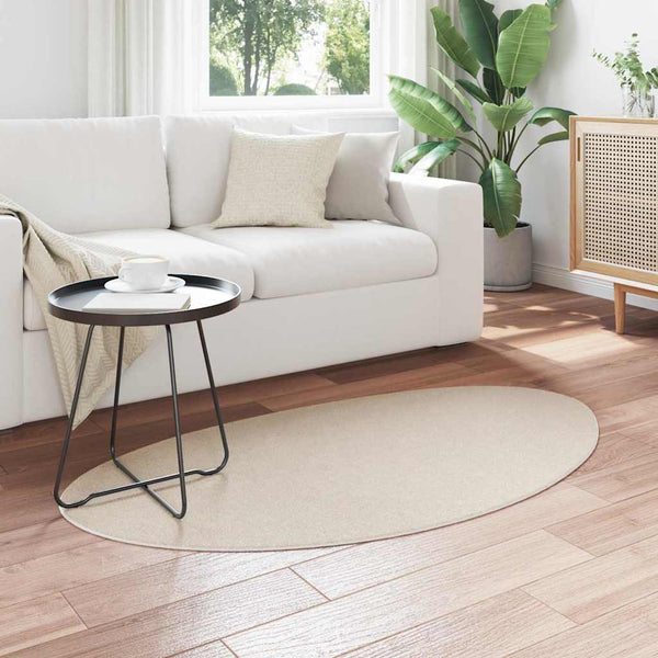 Matto HUARTE Beige 80 x 150 cm Polyesteri