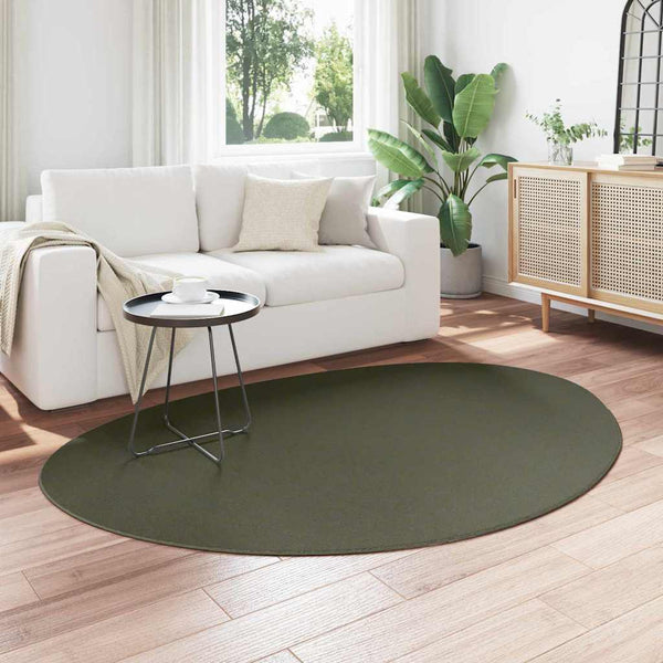 Matto HUARTE Metsänvihreä 140 x 200 cm Polyesteri