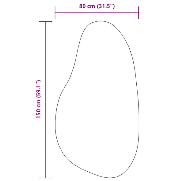 Matto HUARTE Hiekka 80 x 150 cm Polyesteri