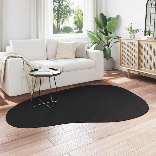 Matto HUARTE Musta 140 x 200 cm Polyesteri