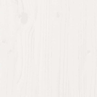 Valkoinen sängynrunko ilman patjaa Damila 160x200cm (mänty)