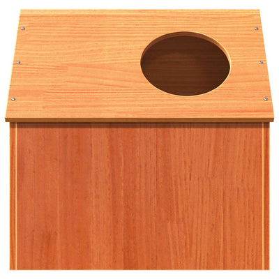Cat House Wax Ruskea 41x50x50 cm Massiivipuumänty