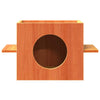 Cat House Wax Ruskea 51x35x30 cm Massiivipuumänty