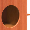 Cat House Wax Ruskea 51x35x30 cm Massiivipuumänty