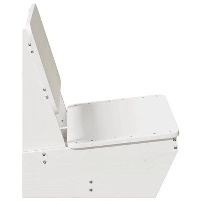 Valkoinen puutarhatuolit Menelaos 60x64x70,5cm (2 kp, mänty)