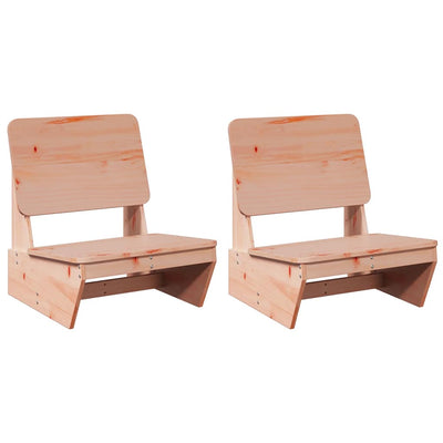 Puutarhatuolit 2 kp 60x64x70,5 cm täysi douglaskuusi