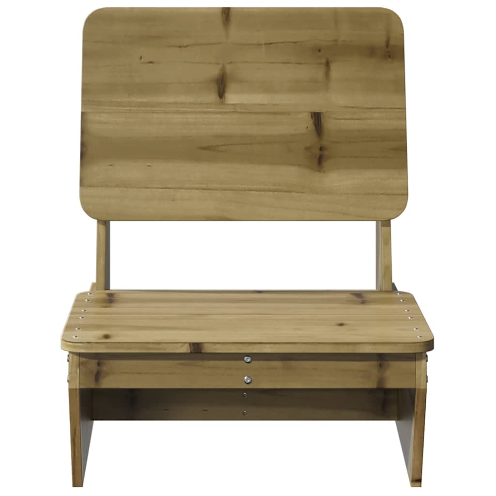 Kyllästetty puutarhatuolit Menelaos 60x64x70,5cm (2 kpl mänty)