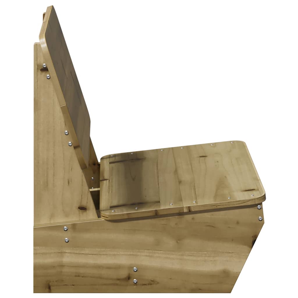 Kyllästetty puutarhatuolit Menelaos 60x64x70,5cm (2 kpl mänty)
