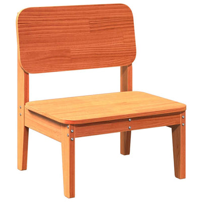 puutarhatuolit 2 kpl wax ruskea 60x52,5x72 cm massiivipuu mänty