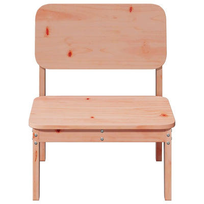 Puutarhatuolit 2 kpl 60x52,5x72 cm täysi douglaskuusi