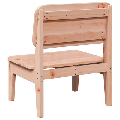 Puutarhatuolit 2 kpl 60x52,5x72 cm täysi douglaskuusi