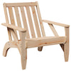 Puutarha adirondack tuoli 75x77x77 cm massiivipuumänty