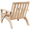 Puutarha adirondack tuoli 75x77x77 cm massiivipuumänty