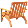 Puutarha adirondack tuoli vaha ruskea 75x77x77 cm