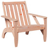 Puutarha adirondack tuoli 75x77x77 cm massiivipuu douglas