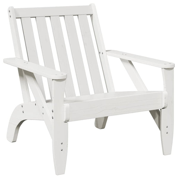 Valkoinen puutarha adirondack tuolit Antinea 75x77x77cm (2 kpl)