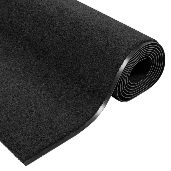 Ovenmatto Muut Musta 120 x 400 cm Polyamidi ja PVC