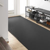 Ovenmatto Antrasiitti ja musta 120 x 400 cm 100% polyamidi