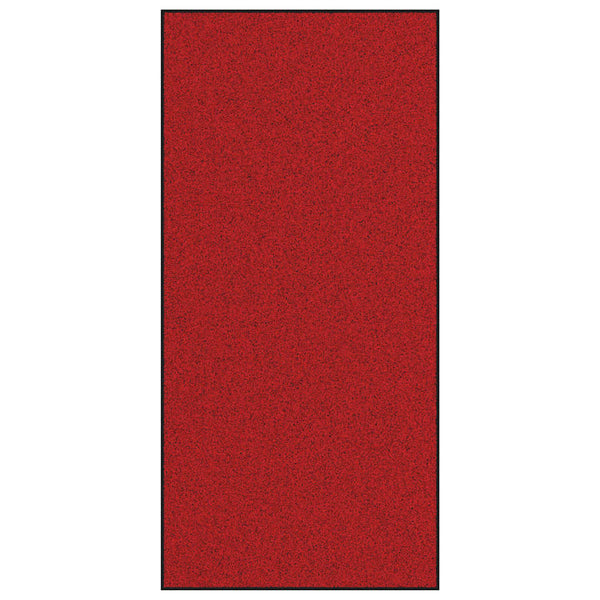 Ovenmatto Muut Punainen ja Musta 120 x 250 cm Polyamidi ja PVC