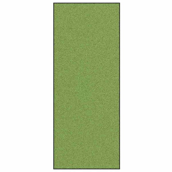 Ovenmatto Muut Vihreä ja musta 120 x 300 cm Polyamidi ja PVC