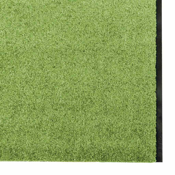 Ovenmatto Muut Vihreä ja musta 120 x 350 cm Polyamidi ja PVC
