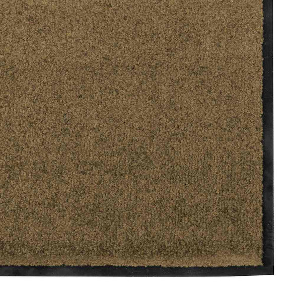 Ovenmatto Muut Ruskea ja musta 120 x 250 cm Polyamidi ja PVC
