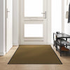 Ovenmatto Muut Ruskea ja musta 120 x 250 cm Polyamidi ja PVC