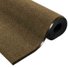 Ovenmatto Muut Ruskea ja musta 120 x 350 cm Polyamidi ja PVC