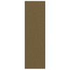 Ovenmatto Muut Ruskea ja musta 120 x 400 cm Polyamidi ja PVC