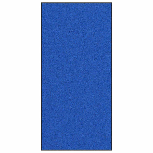 Ovenmatto Muut Sininen ja musta 120 x 250 cm Polyamidi ja PVC
