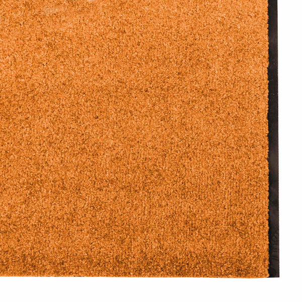 Ovenmatto Muut Oranssi ja Musta 120 x 400 cm Polyamidi ja PVC