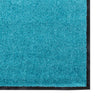 Ovenmatto Muut Syaaninen ja musta 120 x 300 cm Polyamidi ja PVC