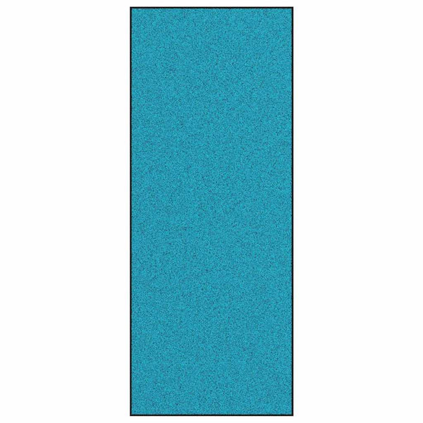 Ovenmatto Muut Syaaninen ja musta 120 x 300 cm Polyamidi ja PVC
