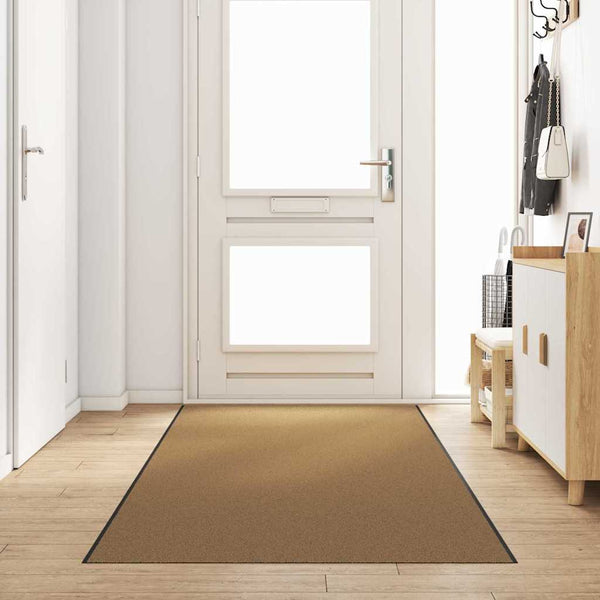 Ovenmatto Muut Kermanvalkoinen ja musta 120 x 350 cm