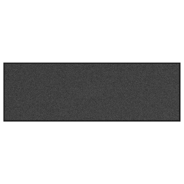 Ovenmatto Antrasiitti ja musta 60 x 180 cm 100% polyamidi