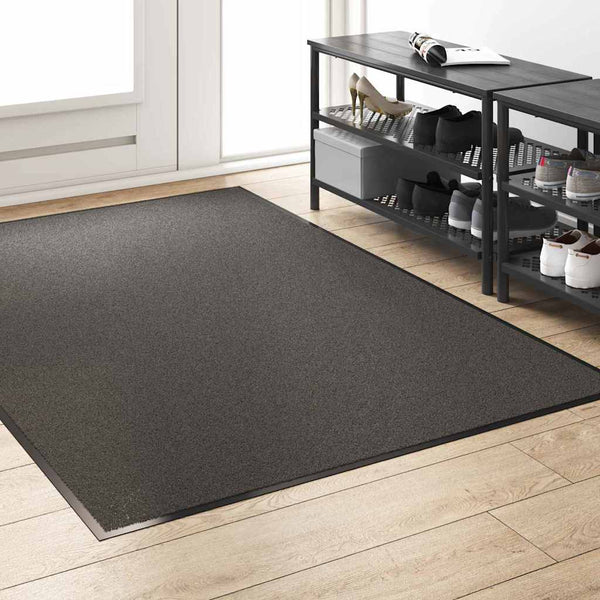 Ovenmatto Antrasiitti ja musta 120 x 180 cm 100% polyamidi