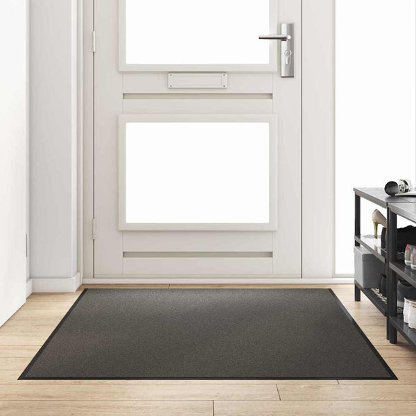 Ovenmatto Antrasiitti ja musta 120 x 180 cm 100% polyamidi