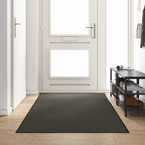 Ovenmatto Antrasiitti ja musta 120 x 250 cm 100% polyamidi