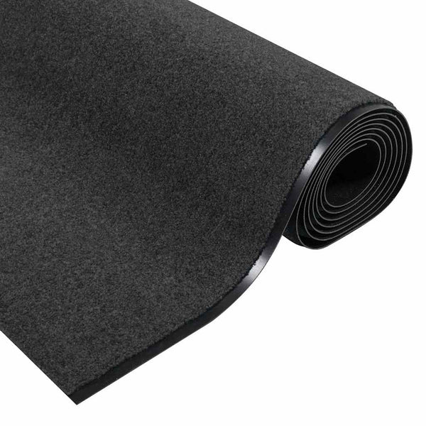 Ovenmatto Muut Antrasiitti ja musta 120 x 350 cm