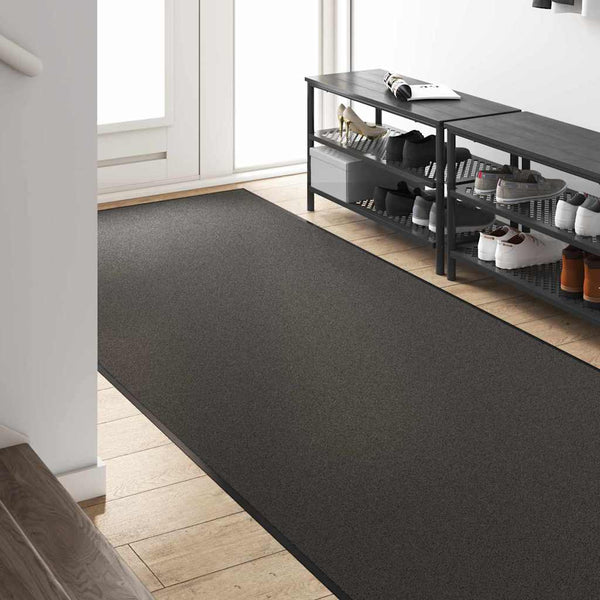 Ovenmatto Muut Antrasiitti ja musta 120 x 350 cm