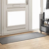 Ovenmatto Harmaa ja musta 60 x 180 cm 100% polyamidi