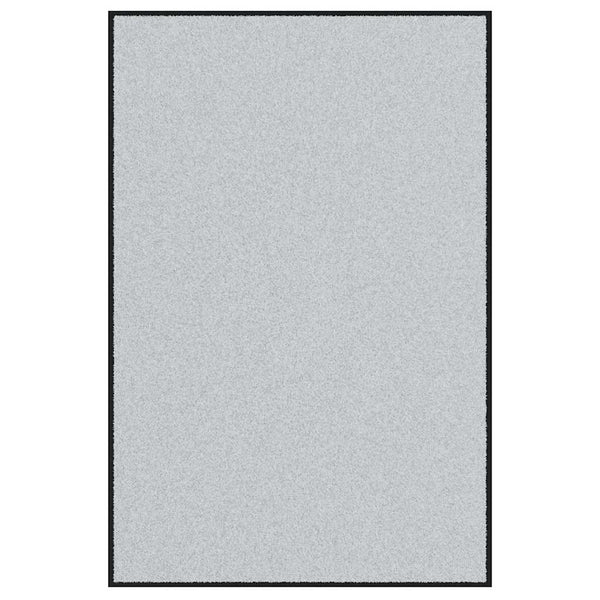 Ovenmatto Harmaa ja musta 120 x 180 cm Polypropeeni ja vinyyli