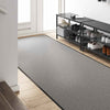 Ovenmatto Harmaa ja musta 120 x 250 cm Polypropeeni ja vinyyli