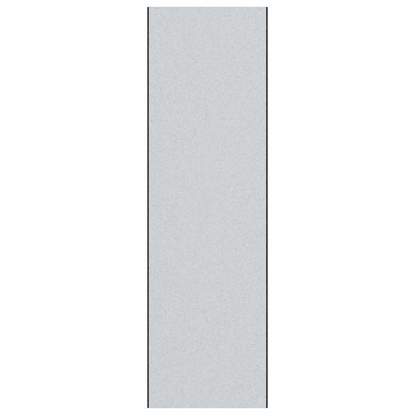 Ovenmatto Harmaa ja musta 120 x 400 cm Polypropeeni ja vinyyli