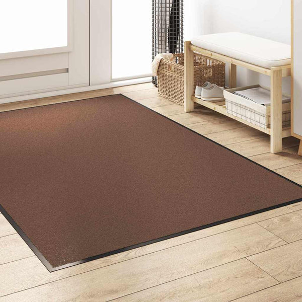 Ovenmatto Ruskea ja musta 120 x 180 cm 100% polyamidi