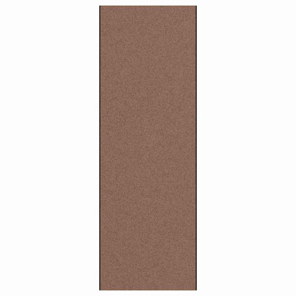 Ovenmatto Ruskea ja musta 120 x 350 cm Polypropeeni ja vinyyli
